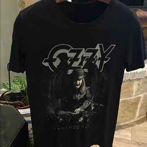 Ozzy Ordinary Man Black Graphic T-Shirt small